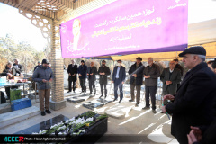 حضور دوستداران دکتر سعید کاظمی‌آشتیانی بر سر مزار این جهادگر فقید  ۱۴ دی ۱۴۰۳