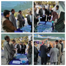 حضور جهاددانشگاهی خراسان جنوبی در استقبال از دانشجویان نو ورود دانشگاه بیرجند