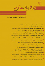 انتشار سی و هشتمین شماره از فصلنامه علمی «پژوهش سیاست نظری»