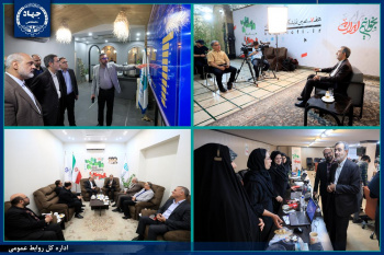 بازدید رئیس جهاددانشگاهی از خانه کتاب و ادبیات ایران/ نمایشگاه کتاب تعطیلی‌بردار نیست